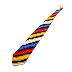 Vintage Kilgore Trout Italian 100% Silk Tie Multicolor Men’s Neck Tie